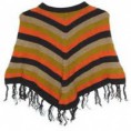 Pocho de alpaca rayas